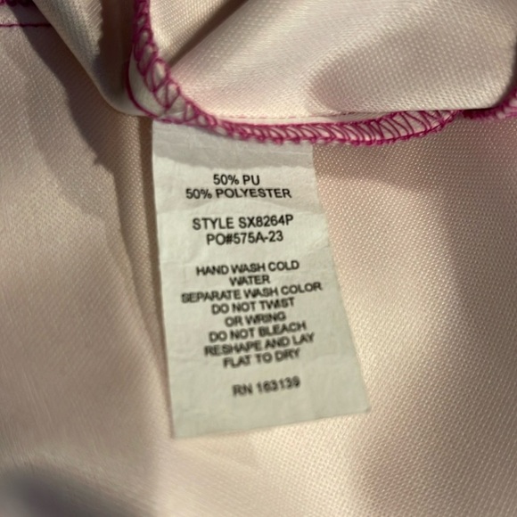 COPY - Popular 21 Faux Leather Pink Mini Skirt - Picture 6 of 6